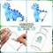 1 Roll Animal Stickers Reward Cute Space Stickers Office Supplies Incentives Sticker Animal Party Favor Decal